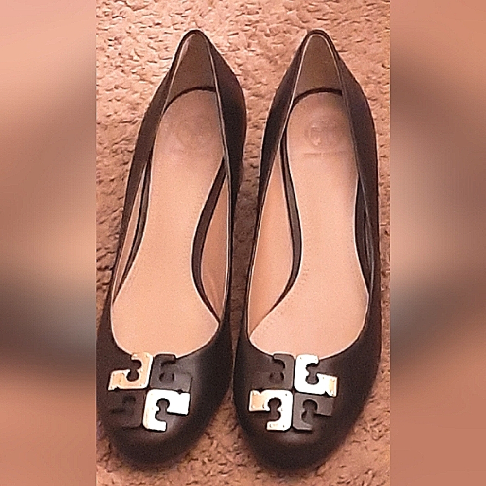 Tory Burch, 10.5M, Black Shoes